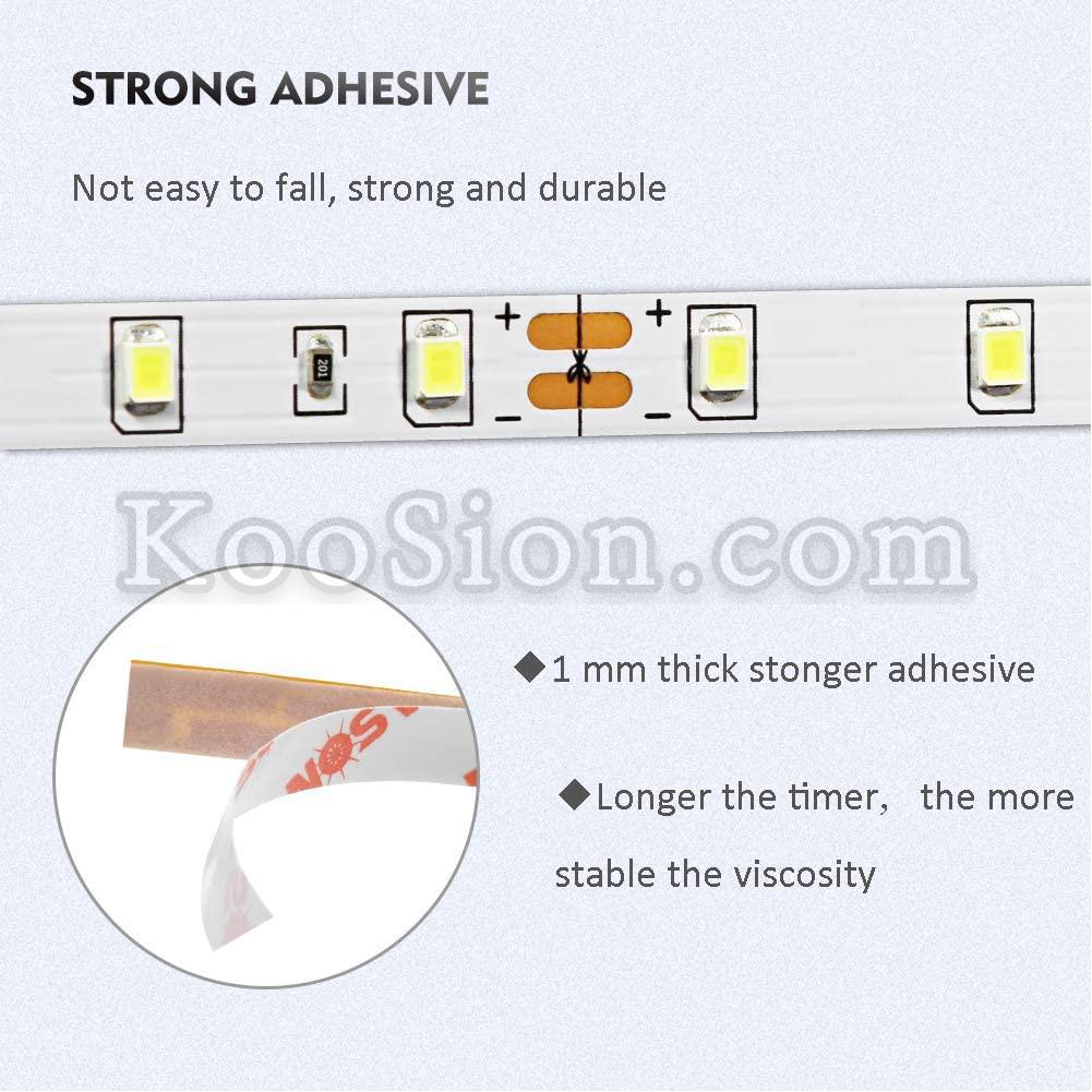 LED Dimmable Strip Lights Under Cabinet Lighting with Power Supply