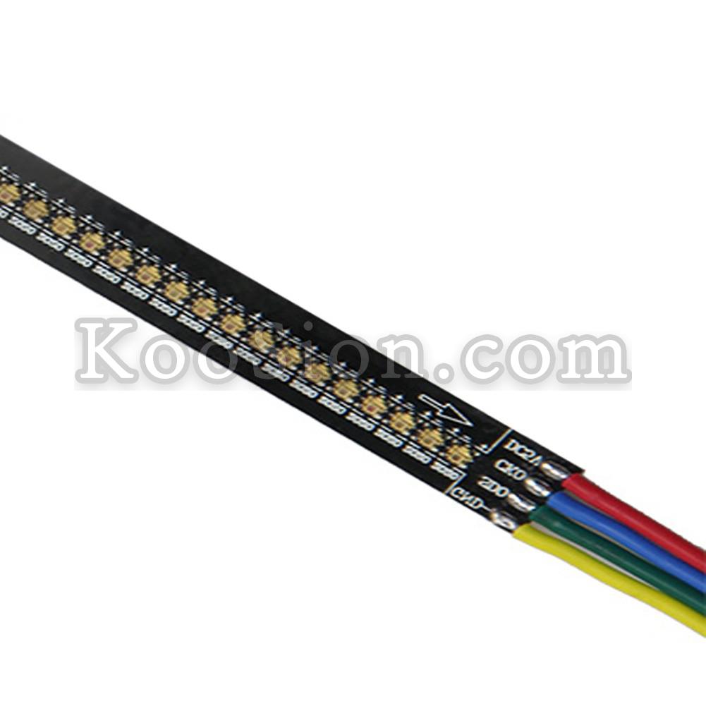 144 Leds SK6812 WS2801 2811 RGB Addressable Pixel LED strip 5 Voltage