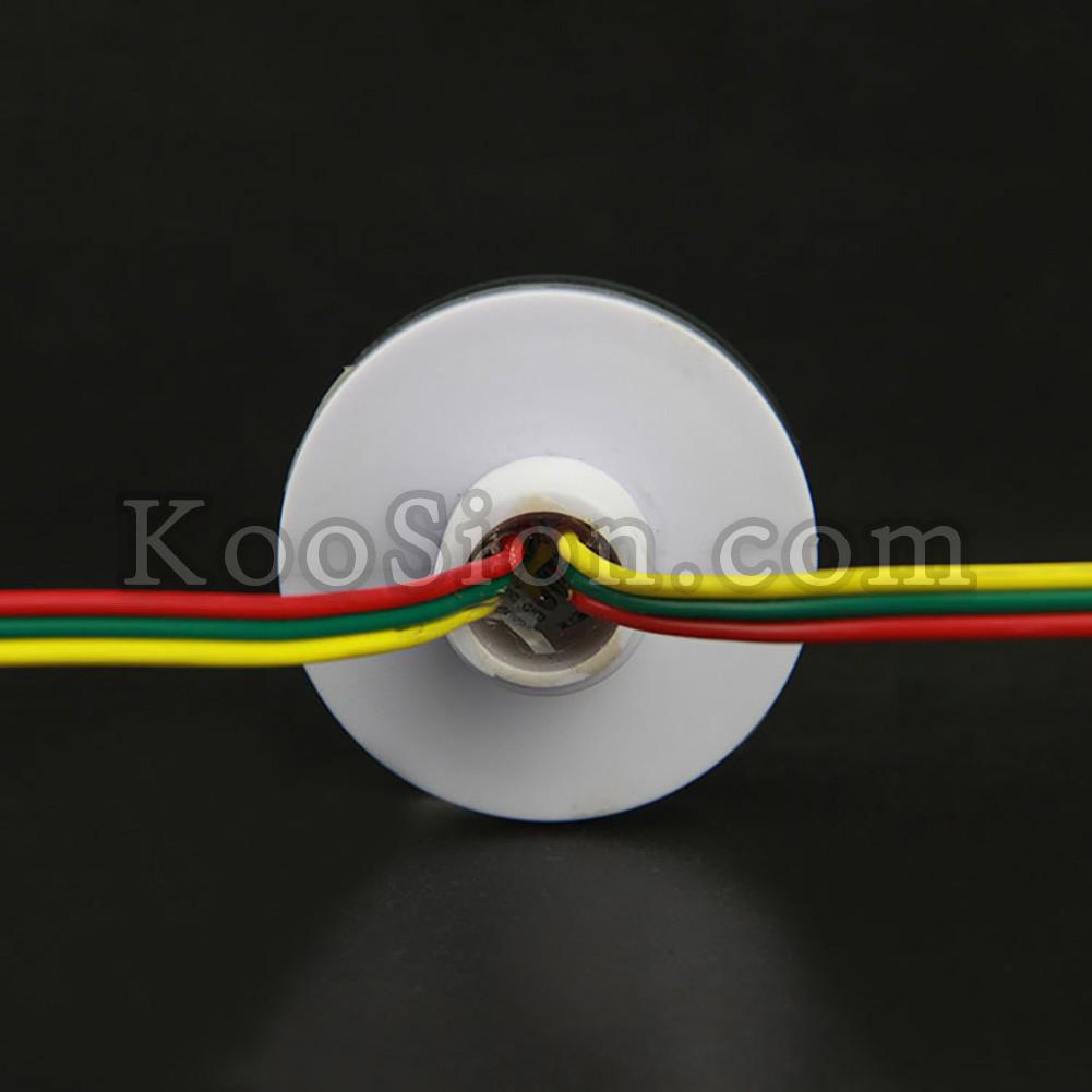 45mm RGB Flatcap 24V LED Pixel Light Amusement Funlights Lamps