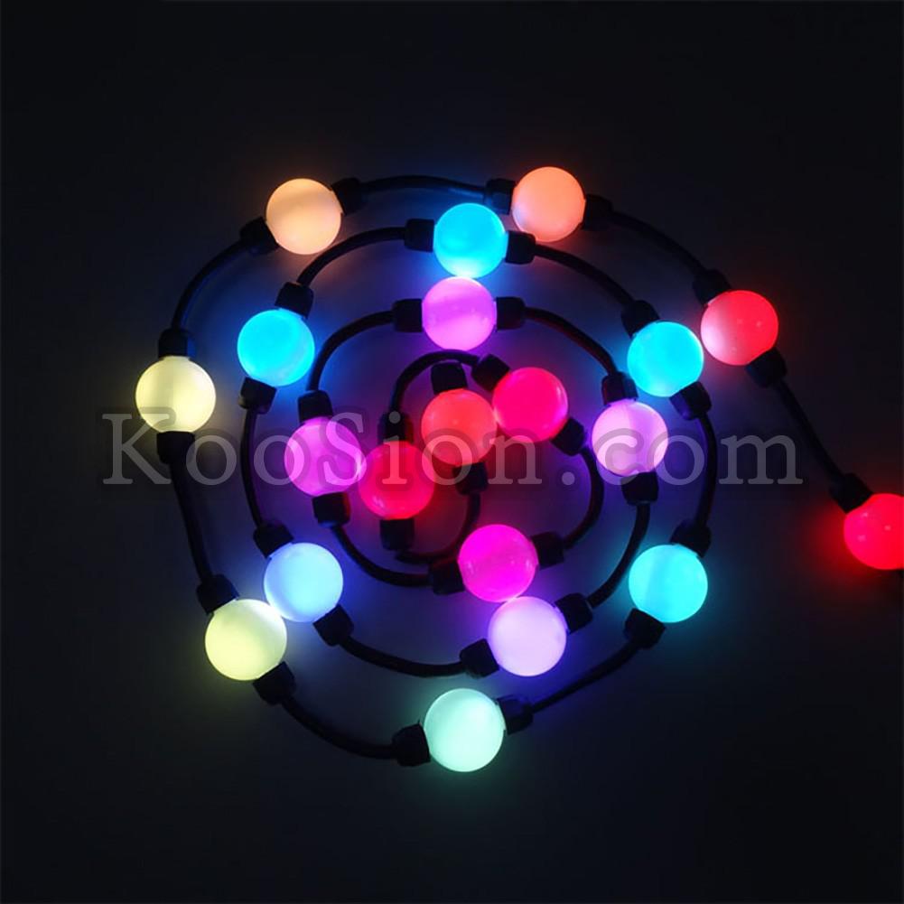 50mm 360° Degree DMX pixel Lighting LED RGB Ball