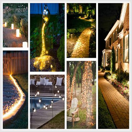 Garden Decoration Lighting LED Lamps Ideas