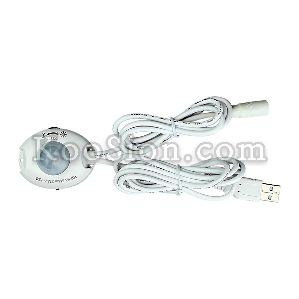 USB Powered Delay sensor light with dimming function for bed cabinet bookshelf lamp