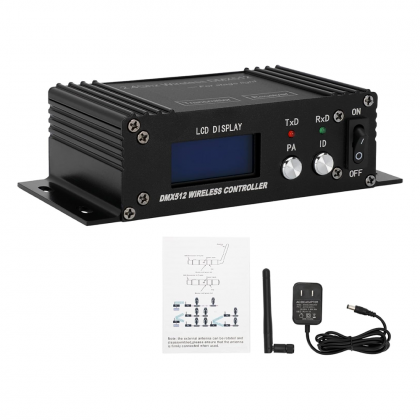 High-Performance 2.4G Wireless DMX512 Receiver & Transmitter