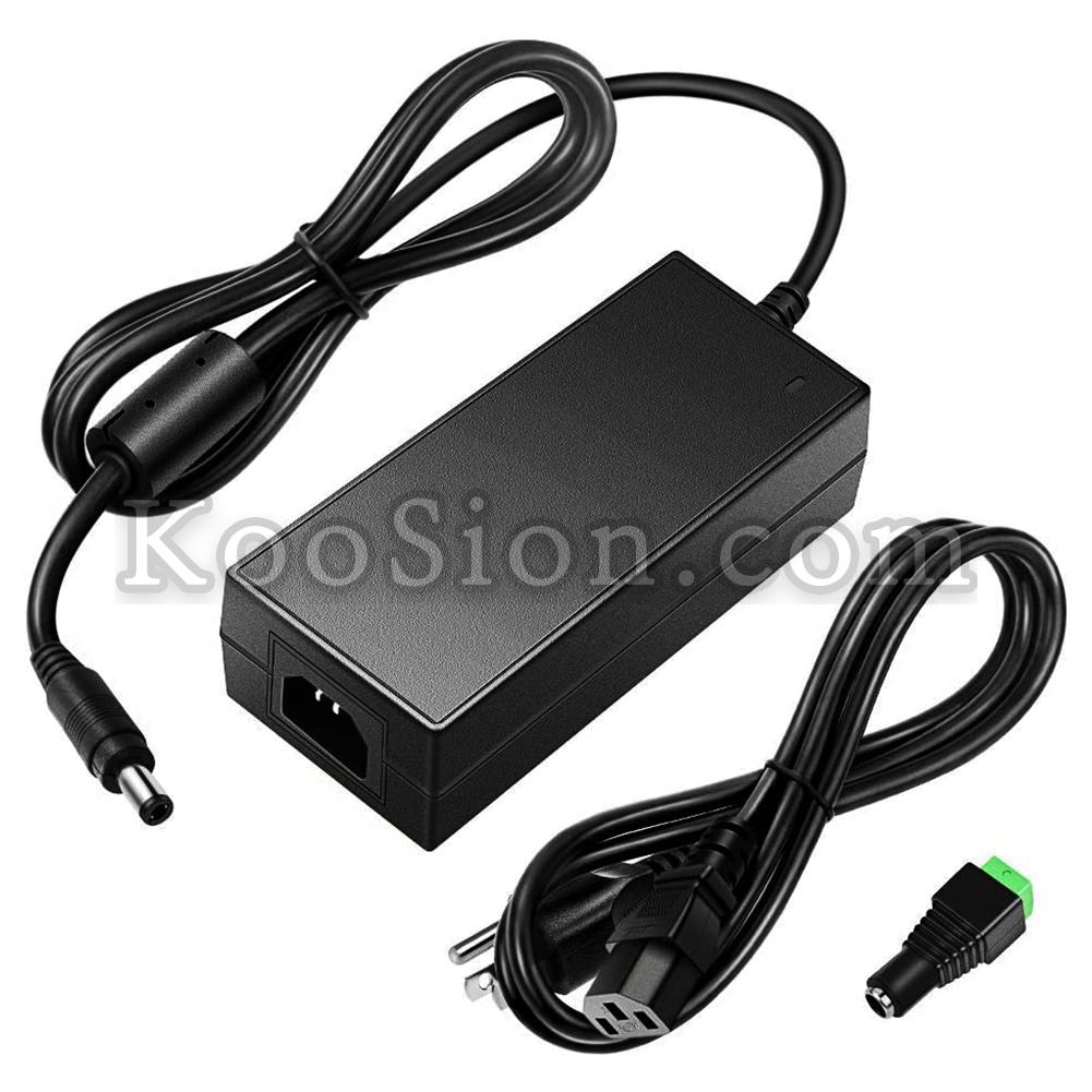 Desktop AC100-240V to DC5V12V Device Transformer Power Adapter Converter with 5.5x2.1mm DC Output Jack